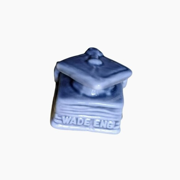 Wade Other - Wade Whimsies Red Rose Tea Figurine, Blue Graduation Cap Calendar Series England